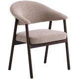 Unique Furniture Bež blagovaonske stolice u setu s naslonima za ruke 2 kom od punog hrasta Elk – Cijene