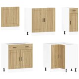  11-dijelni set kuhinjskih ormarića Porto konstruiranog drva | shoptok.hr