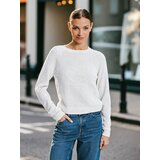 Sinsay Osnovni pamukasti džemper | shoptok.hr