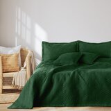 AmeliaHome Temno zeleno prešito pregrinjalo iz mikrovlaken 170x210 cm Ophelia – | Shoptok.si