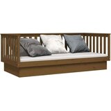  Dnevna postelja medeno rjava 80x200 cm trdna borovina, (20725483) | Shoptok.si