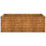  Povišena vrtna gredica 100x50x36 cm Corten čelik | Eponuda.com