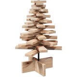  Drveno ukrasno božićno drvce 60 cm od masivne borovine | shoptok.hr