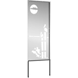  Privatnost u vrtu Rezbarija Srebrno 50 x 140 cm Pocinčani čelik | shoptok.hr