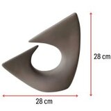 WALLXPERT keramička vaza wave mink | ePonuda.com