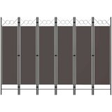 vidaXL Paravan 6-delni antraciten 240x180 cm Cene