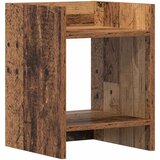  Stalak za biljke s policom 2 pcs Staro drvo 30 x 30 x 40 cm | shoptok.hr