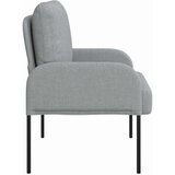 Sofe s jastukom 55cm Svijetlo siva Šperploča - Svjetlosiva 55 cm | shoptok.hr