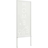 vidaXL Dekorativna ploča za vrt Bijelo 50 x 140 cm | shoptok.hr