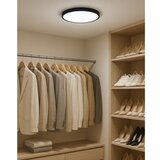  LED plafonsko svetlo LED/24W/230V 3000/4000/6500K pr. 30 cm crna | Eponuda.com