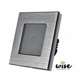 Wise wifi + RF prekidac (naizmenicni) alu panel, 1 taster beli WPRF031 Cene