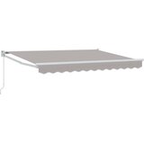  Povlačivi tende Svjetlosiva 3 x 2 m 100% Poliester i Aluminij | shoptok.hr