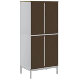 Ormar FLORO bijeli 77 x 53 x 171 cm od masivne borovine | shoptok.hr