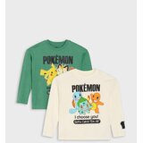 Sinsay Pamučne majice s Pokémon printom 2 pack Cijene