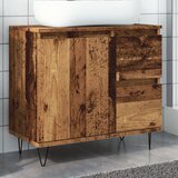 vidaXL Kupaonski ormarić za umivaonik boja drva 65 x 33 x 60 cm drveni Cijene