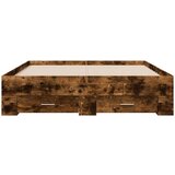  Okvir kreveta s ladicama boja hrasta 120x190 cm | shoptok.hr