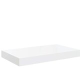  Plutajuće zidne police 2 kom sjajne bijele 40 x 23 x 3,8 cm MDF | Eponuda.com