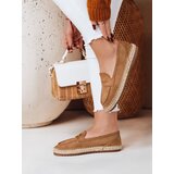 DStreet Mokasyny damskie JUDANA kamelowe | Shoptok.si