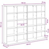 Cd ormar 2 kom. Staro drvo 65 x 23,5 x 97,5 cm | shoptok.hr