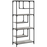  Regal za knjige boja sivog hrasta sonome 81x36x176 cm konstruirano drvo | shoptok.hr
