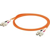 Weidmüller 8813330000 steklena vlakna optična vlakna priključni kabel [1x moški konektor SC - 1x moški konektor SC] 1.00 m, (20435416) | Shoptok.si