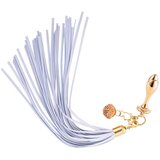 Sevanda Detachable Pony-Tail Plug Kit with Rose-shape Plug Gold-White | Shoptok.si