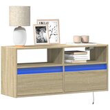  Zidni TV ormarić LED boja hrasta sonome 100x31x45 cm | shoptok.hr