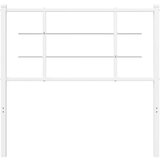  Metalno uzglavlje bijelo 100 cm | shoptok.hr