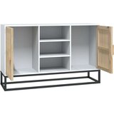  Komoda bijela 105 x 30 x 65 cm od konstruiranog drva | shoptok.hr