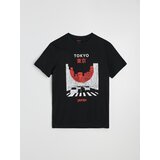 Sinsay Pamučna majica s motivom Tokyo | shoptok.hr