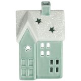 Retlux Porcelanska kućica za sveću 11,1 cm mint boje | Eponuda.com