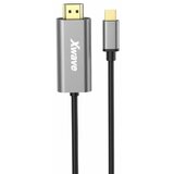 X Wave USB kabl TIP-C (muški) na HDMI 4K 60Hz (muški)/dužina 1,8m/blister ( Adapter TIP- C na HDMI 4K 1,8m ) Cene