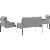  Setovi sofa 3 pcs Svijetlo siva 115 x 56 x 80 cm Šperploča | Eponuda.ba