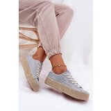 Lee Cooper Womens Platform Sneakers With Weaving | Shoptok.si