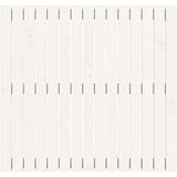  Zidno uzglavlje bijelo 95,5x3x90 cm od masivne borovine | shoptok.hr