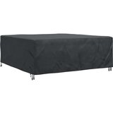 vidaXL Prevleka za zunanje pohištvo Črna 200 x 200 x 90 cm 210D | Shoptok.si