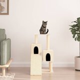  Penjalica za mačke sa stupovima za grebanje krem 82 cm | shoptok.hr