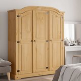 Furnova Garderobna omara mehiška borovina Corona Range 3 vrata, (21930209) | Shoptok.si