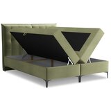 Makamii Zeleni boxspring krevet s prostorom za odlaganje 160x200 cm Mikana – | shoptok.hr