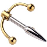  Urethralplay - metalni dilatator s sidrom - 4,5cm (srebrni) | shoptok.hr