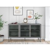Støraa Siva metalna vitrina 130x75 cm Rosalie – | shoptok.hr