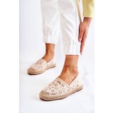 S. BARSKI Classic Women's Espadrilles Openwork Beige Catris | shoptok.hr