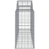  Lučne gabionske košare 11 kom 200x50x80/100cm pocinčano željezo | shoptok.hr