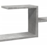  Zidna polica siva boja betona 104x15x49 cm konstruirano drvo | Eponuda.com