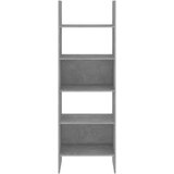 Ormarić za knjige siva boja betona 60 x 35 x 180 cm od iverice | shoptok.hr