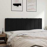  Jastuk za uzglavlje Hanko crni 160 cm baršunasti | Eponuda.ba