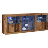  LED komoda Staro drvo 181,5 x 37 x 67 cm Konstruirano drvo | shoptok.hr