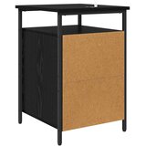  Noćni ormar 2 pcs Crni hrast 40 x 42 x 60cm Konstruirano drvo | shoptok.hr