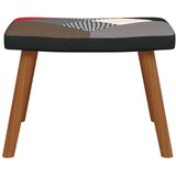  Stolica za opuštanje s osloncem za noge patchwork od tkanine | shoptok.hr