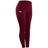 Ženske Tajice PO-15689 - Bordo / XXL KP15689